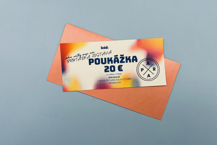 Darčeková poukážka 20€ IMG 0480