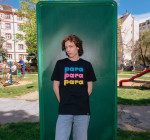 UNISEX Čierne tričko 3 PARA